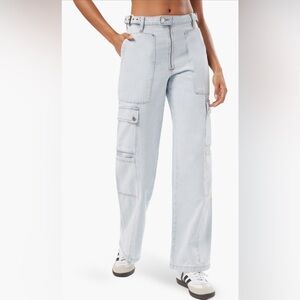 NWT WeWoreWhat Straight Leg Cargo Jeans